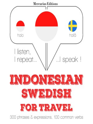 cover image of kata perjalanan dan frase dalam Swedia